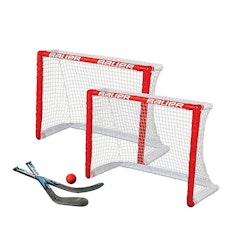 BAUER Knee Hockey Goal Set- Twin Pack