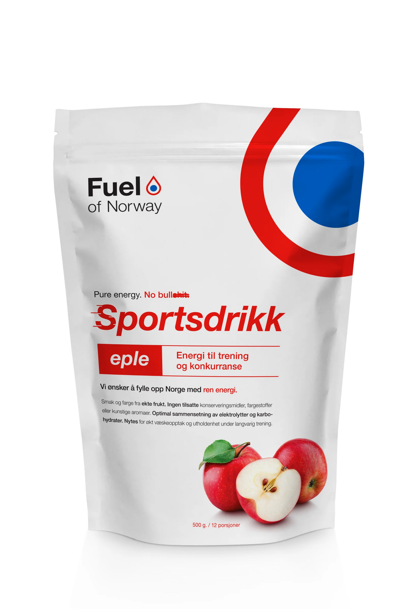 Sportsdrikke 0,5kg Eple