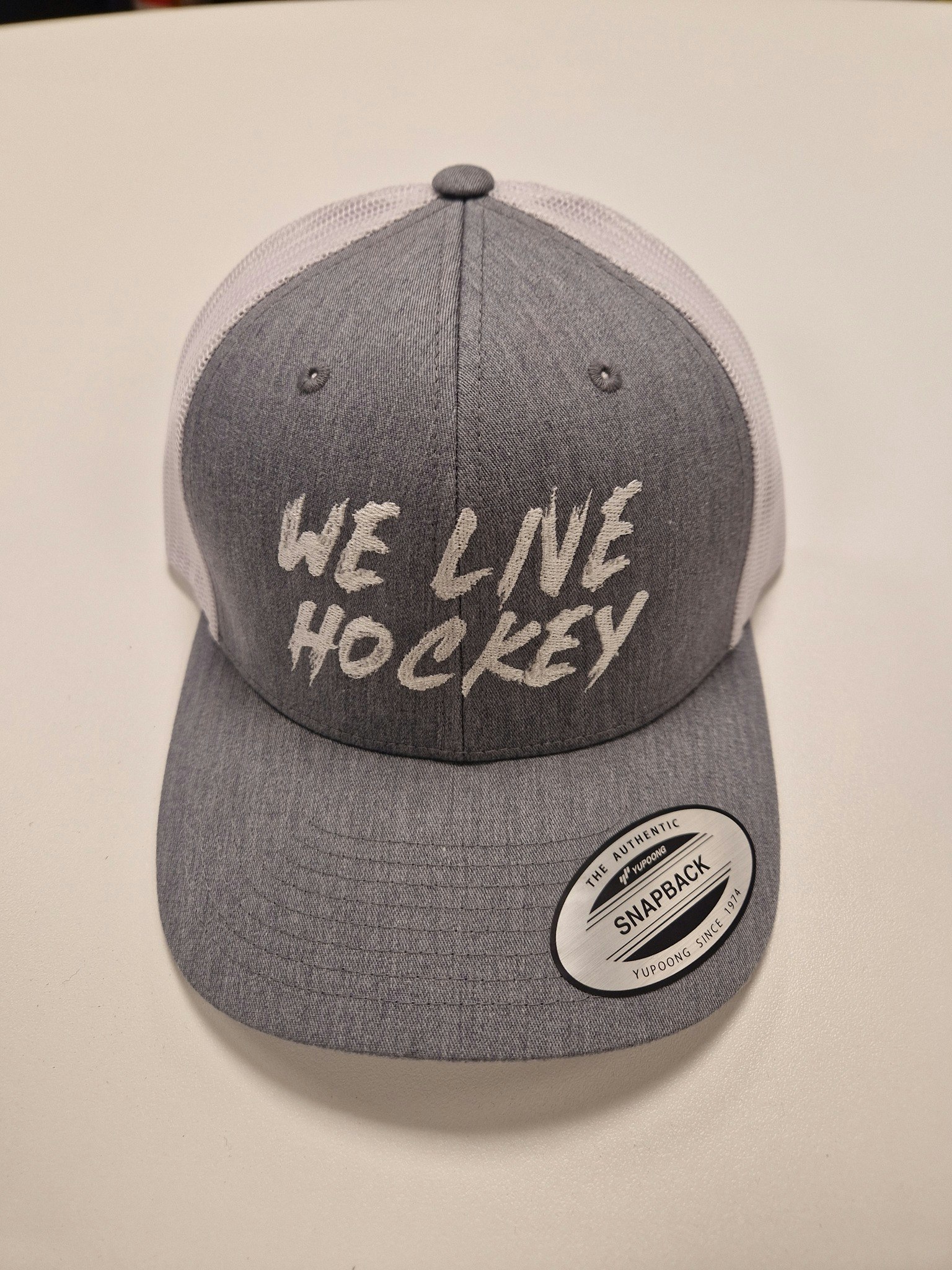 Trucker Cap -  WE LIVE HOCKEY #1