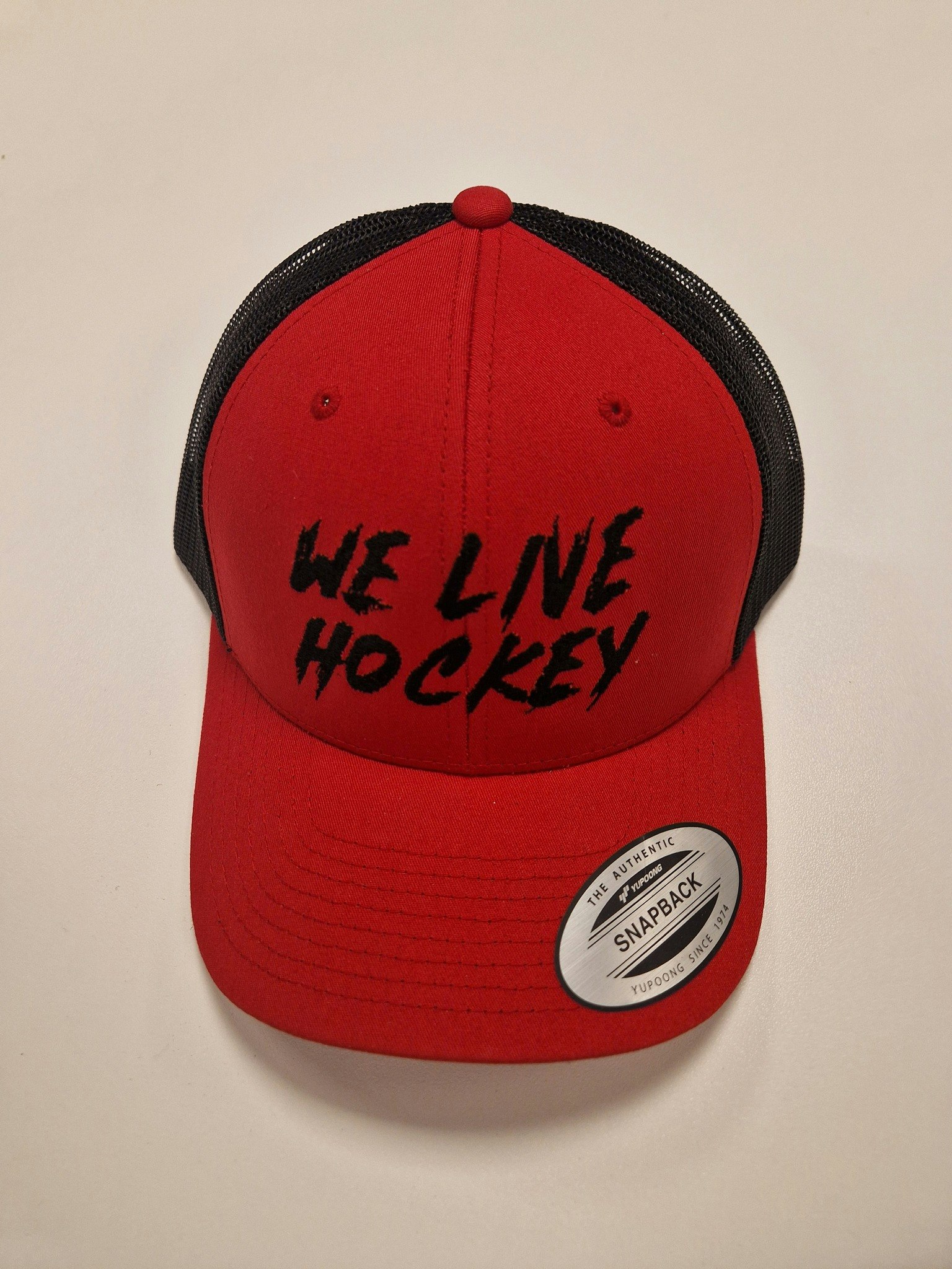 Trucker Cap -  WE LIVE HOCKEY #2