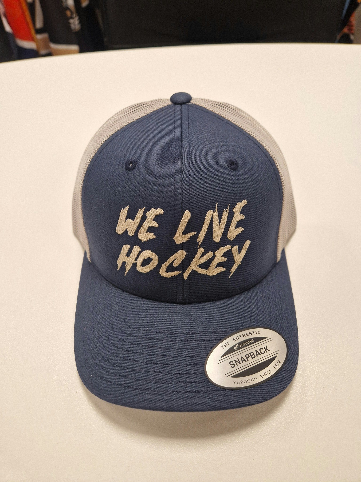 Copy of Trucker Cap -  WE LIVE HOCKEY #3