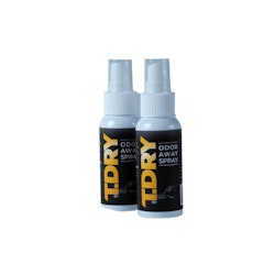 T.DRY Odor Away Spray - Parfymfri - 2-pack