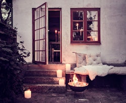 Barbeque eldkorg, stor