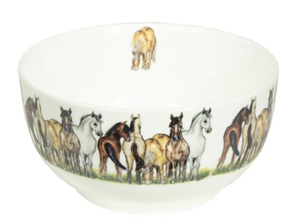 Skål med hästmotiv - Svensk originaldesign Camilla Ståhl, II-sort