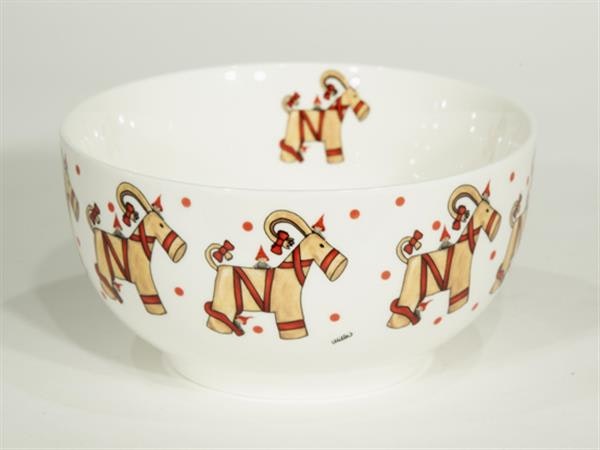 Skål med halmbock - Svensk originaldesign Camilla Ståhl, II-sort