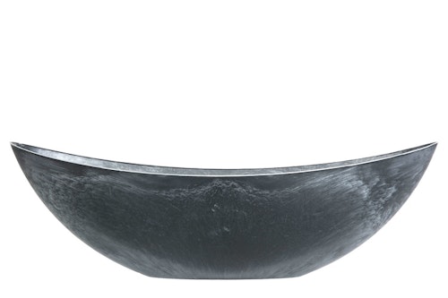 Kruka Gondol grå, stor 55x12x17cm