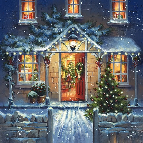 Julservett från ti-flair - *Välkommen hem till jul*