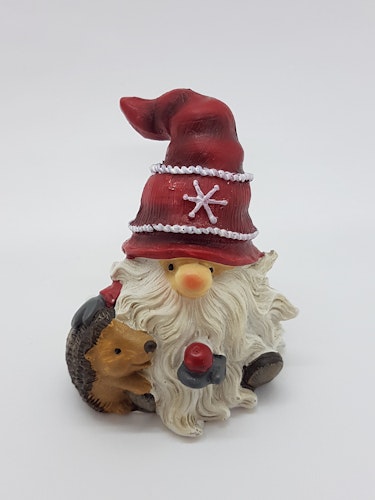 Tomte med igelkott