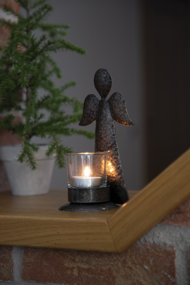 Ljushållare ängel i plåt