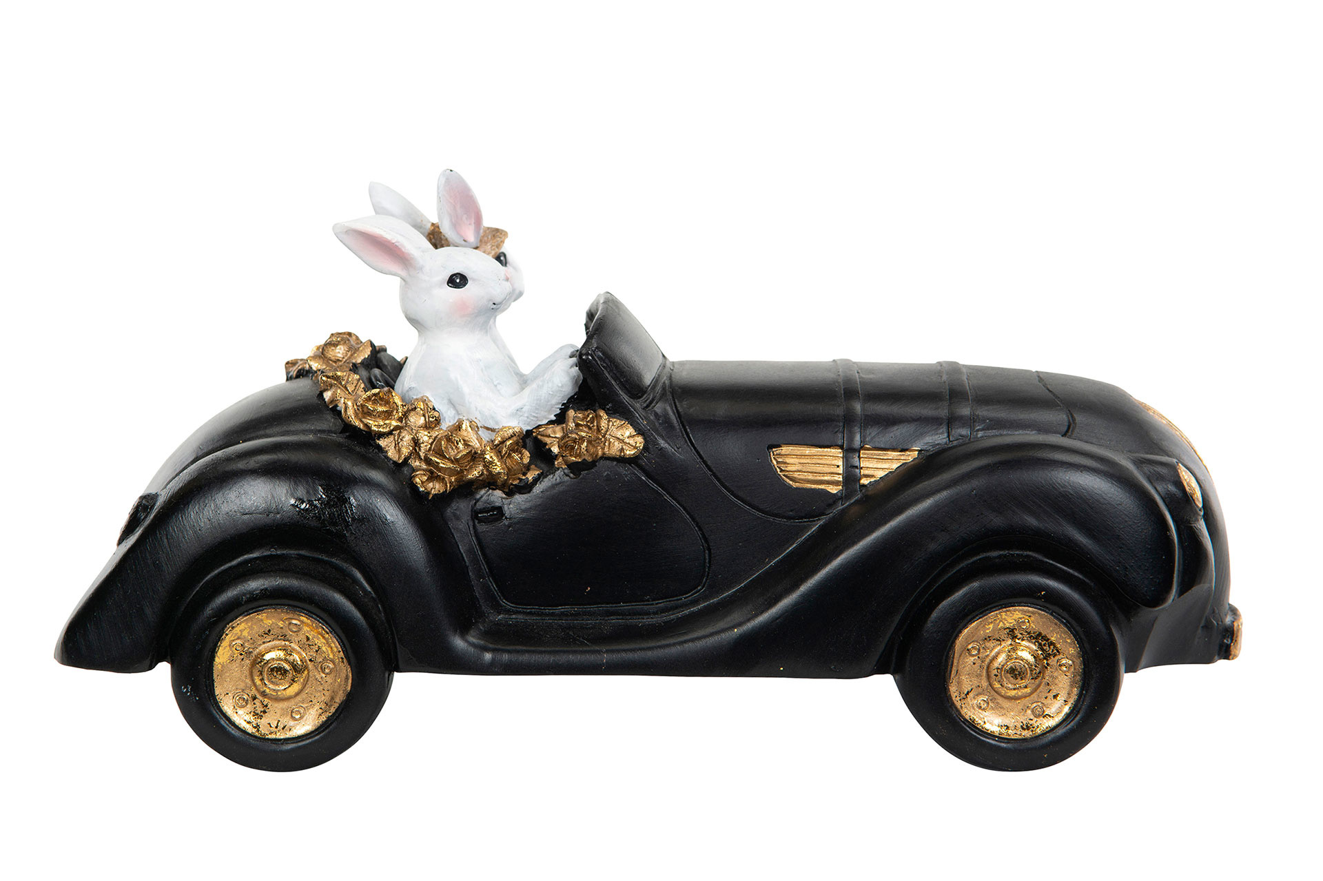 Bil med kaniner