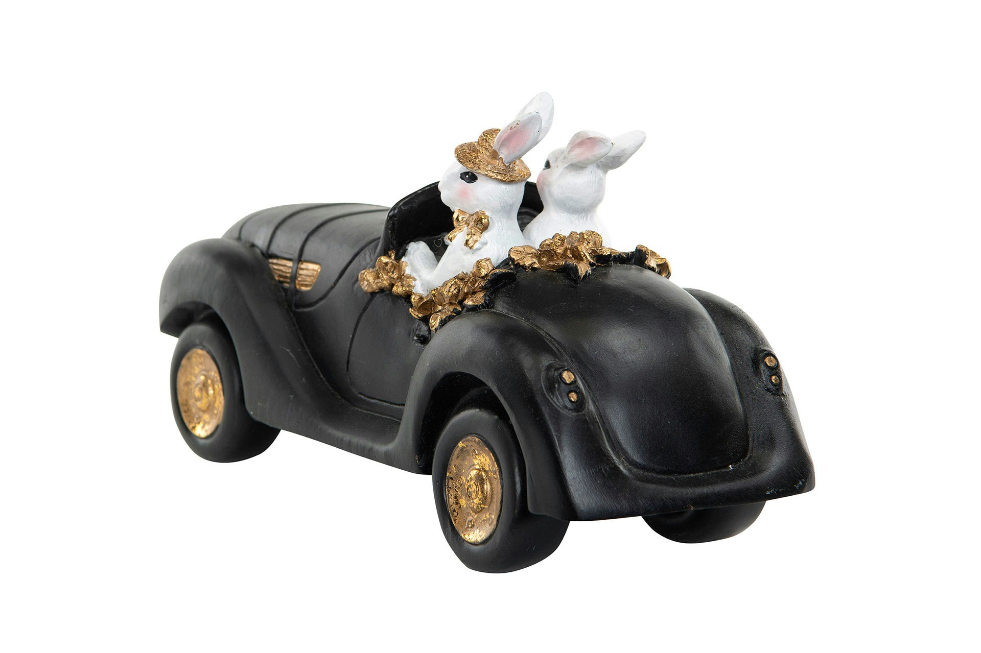 Bil med kaniner