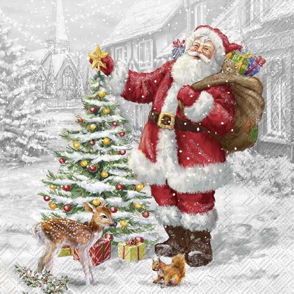 Julservett från IHR -  *Tomtens julgran* - Santas Xmas tree