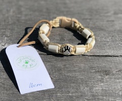 16 cm fästingarmband GoldBrown