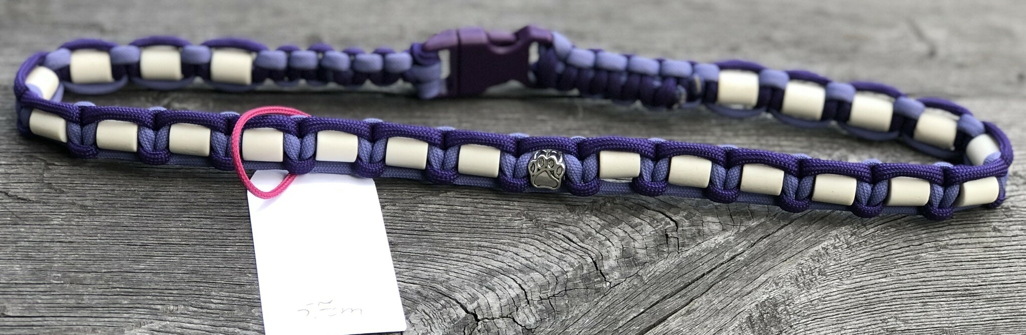 57 cm fästinghalsband RoyalPurple/LavenderPurple