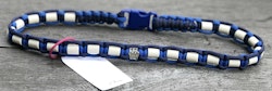 57 cm fästinghalsband MarinBlue/RoyalBlue