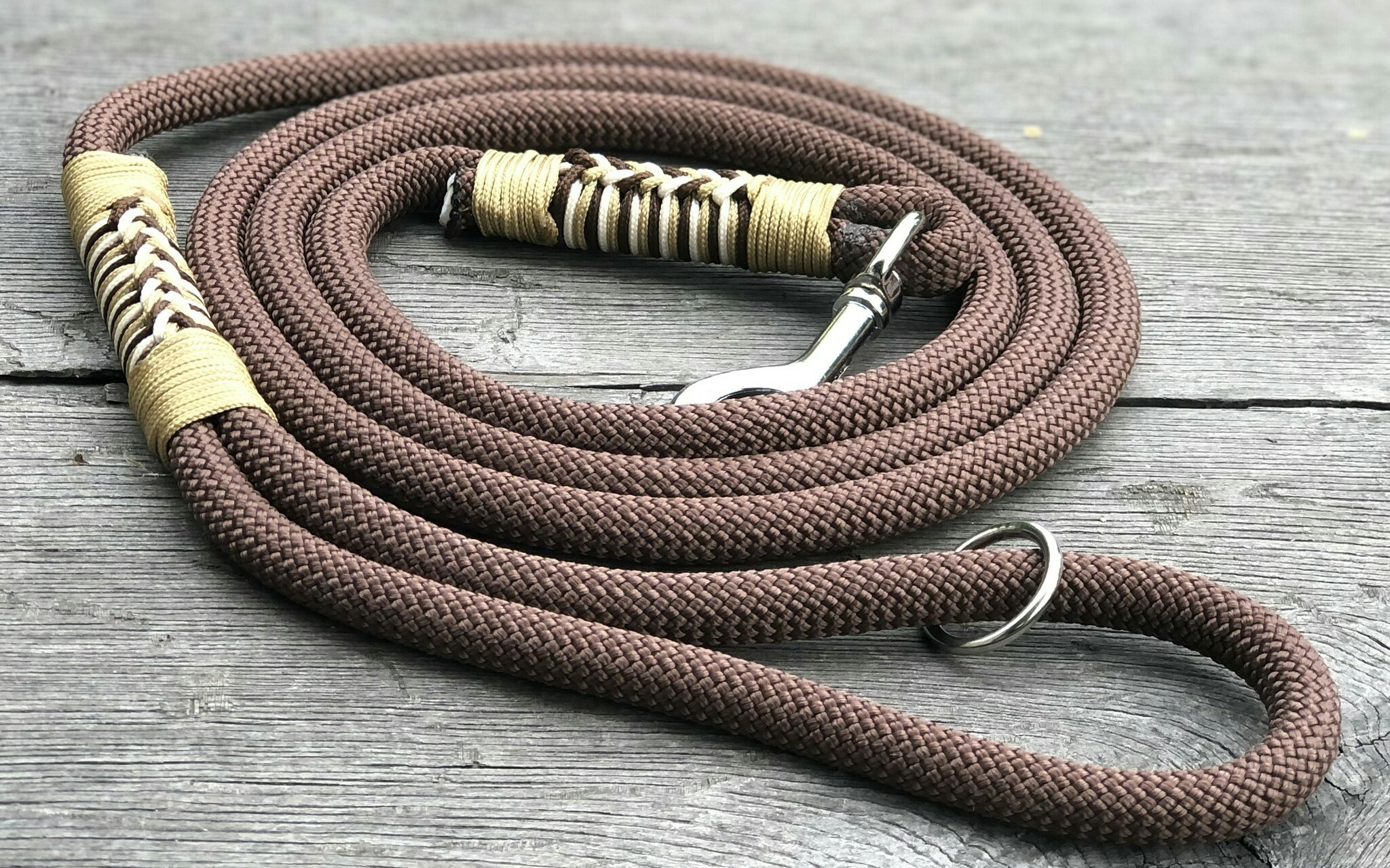 194 cm Dog Leash Rope koppel Brun