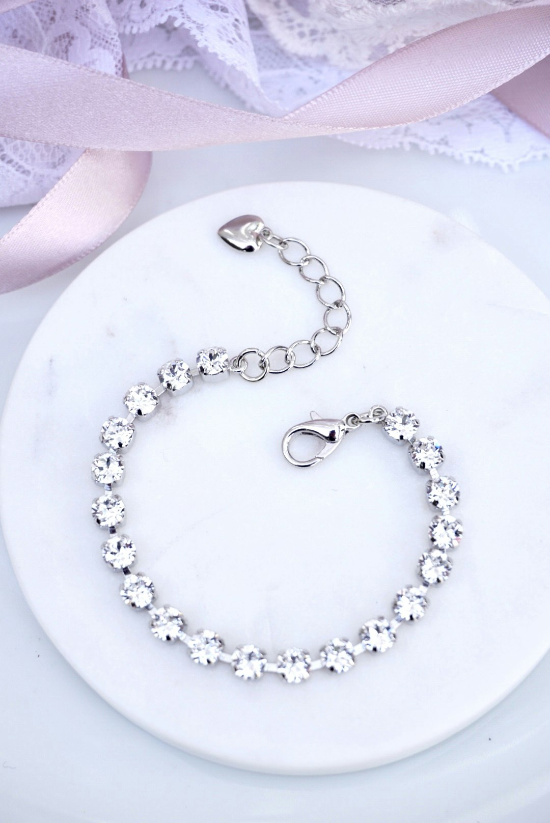 Zerlina armbånd i gull, rosegull eller rhodium
