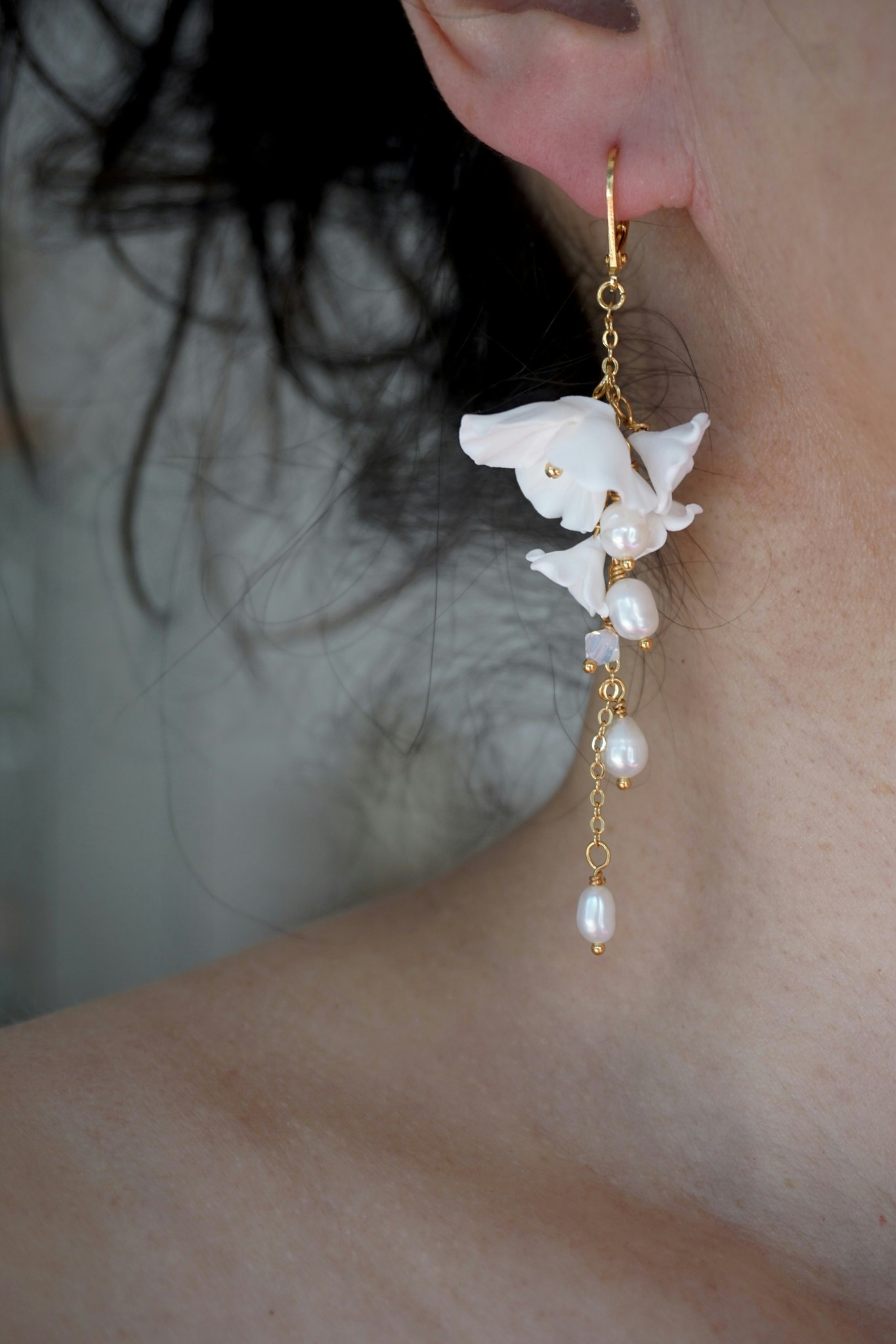 Fleur øredobber