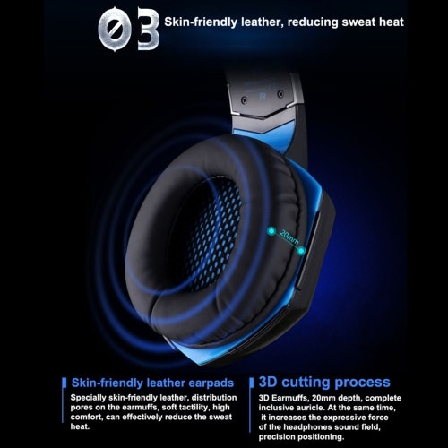 Kotion each G2200 gaming headset 7,1 USB vit