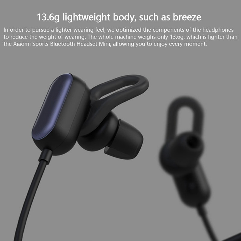 Xiaomi Youth  IPX4 in-ear Sport Bluetooth 4,1 hörlurar vit