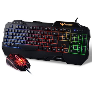 Havit Gaming Keyboard & Gamingmus Combo Nordiskt