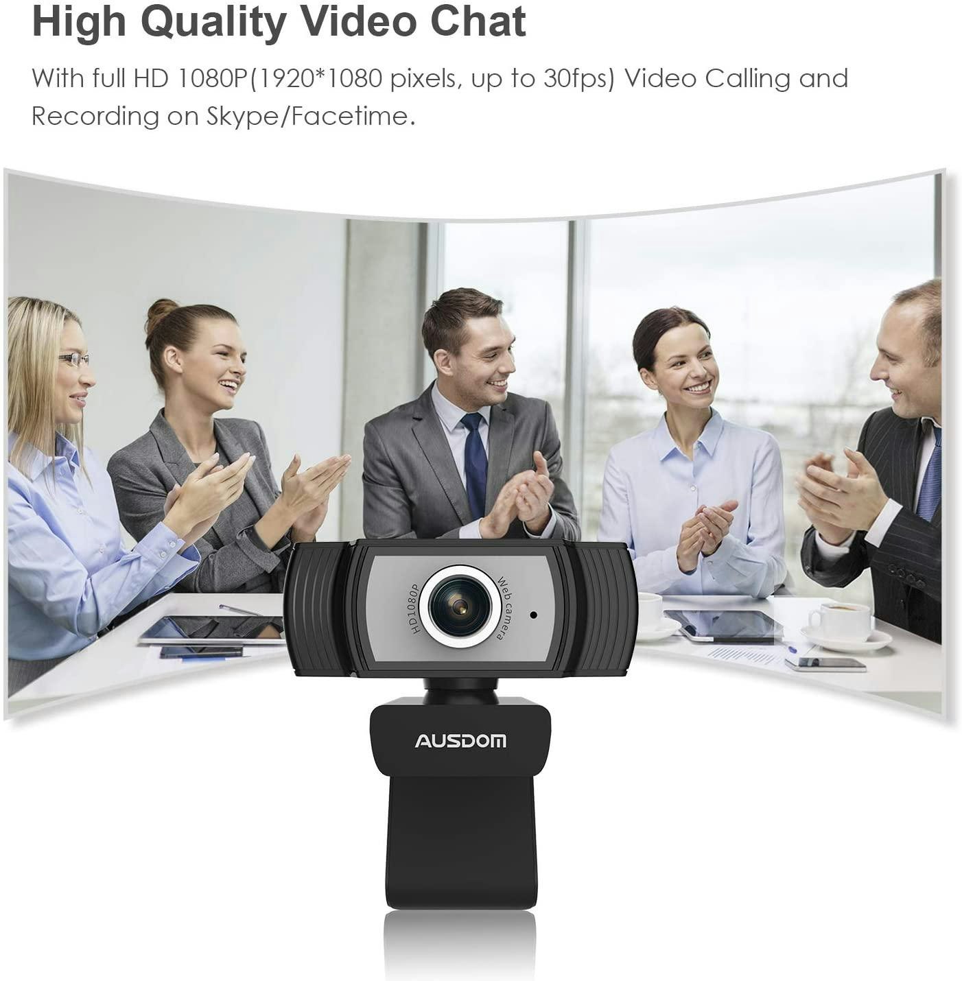 AUSDOM AW33 1080P Streaming Webcam