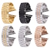 Stainless Steel Dold Butterfly Buckle 7 Beads  Apple Watch 42/44mm Guld