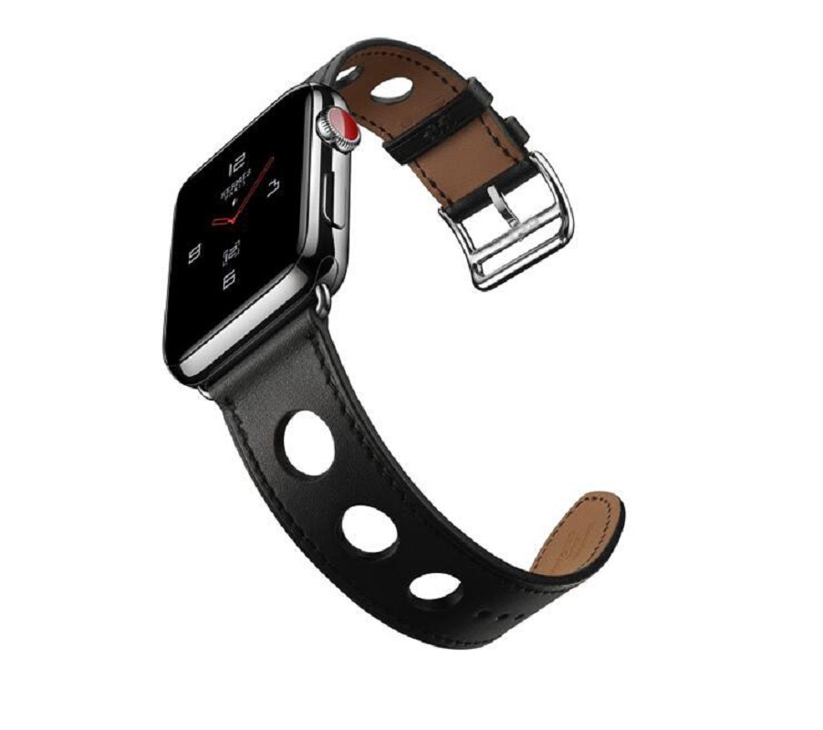 Äkta läder armband till Apple Watch 42/44mm