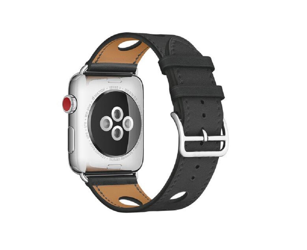 Äkta läder armband till Apple Watch 42/44mm