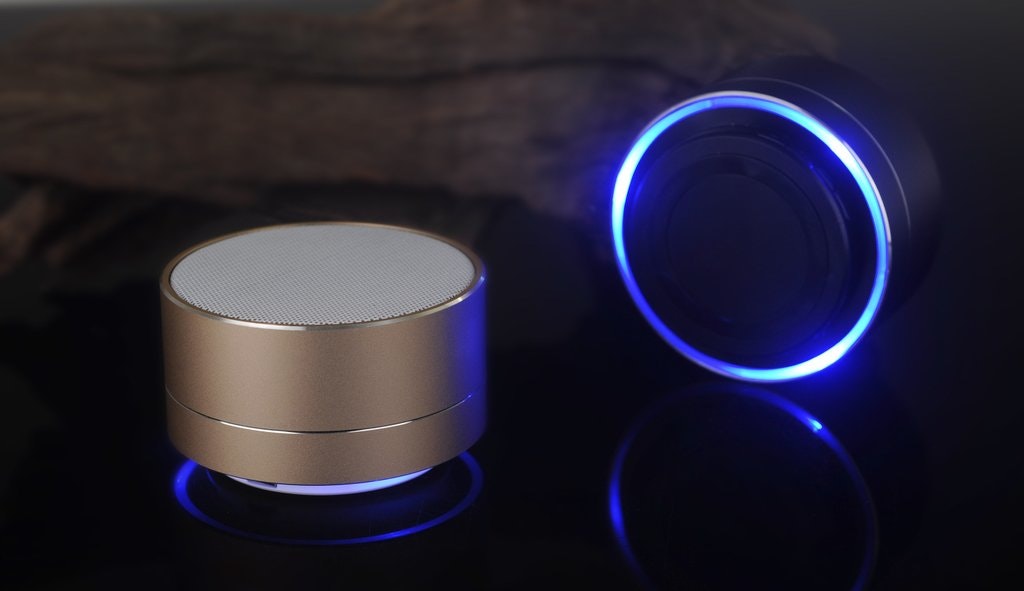 A10 LED Mini Bluetooth högtalare Blå