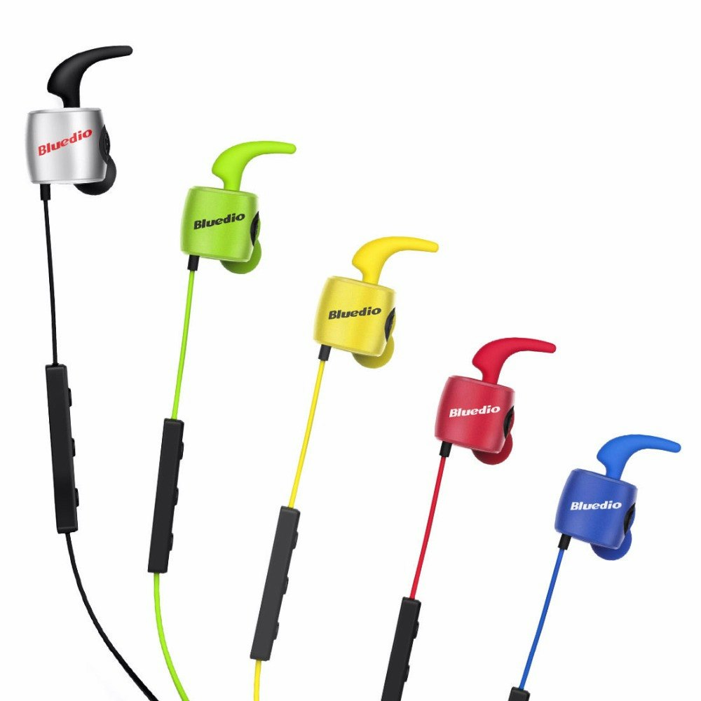 Bluedio TE Bluetooth 4.1. Sport headset. Grön