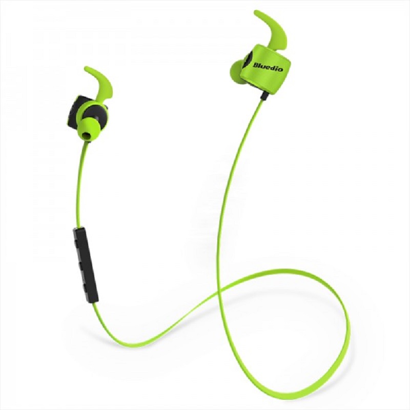Bluedio TE Bluetooth 4.1. Sport headset. Grön