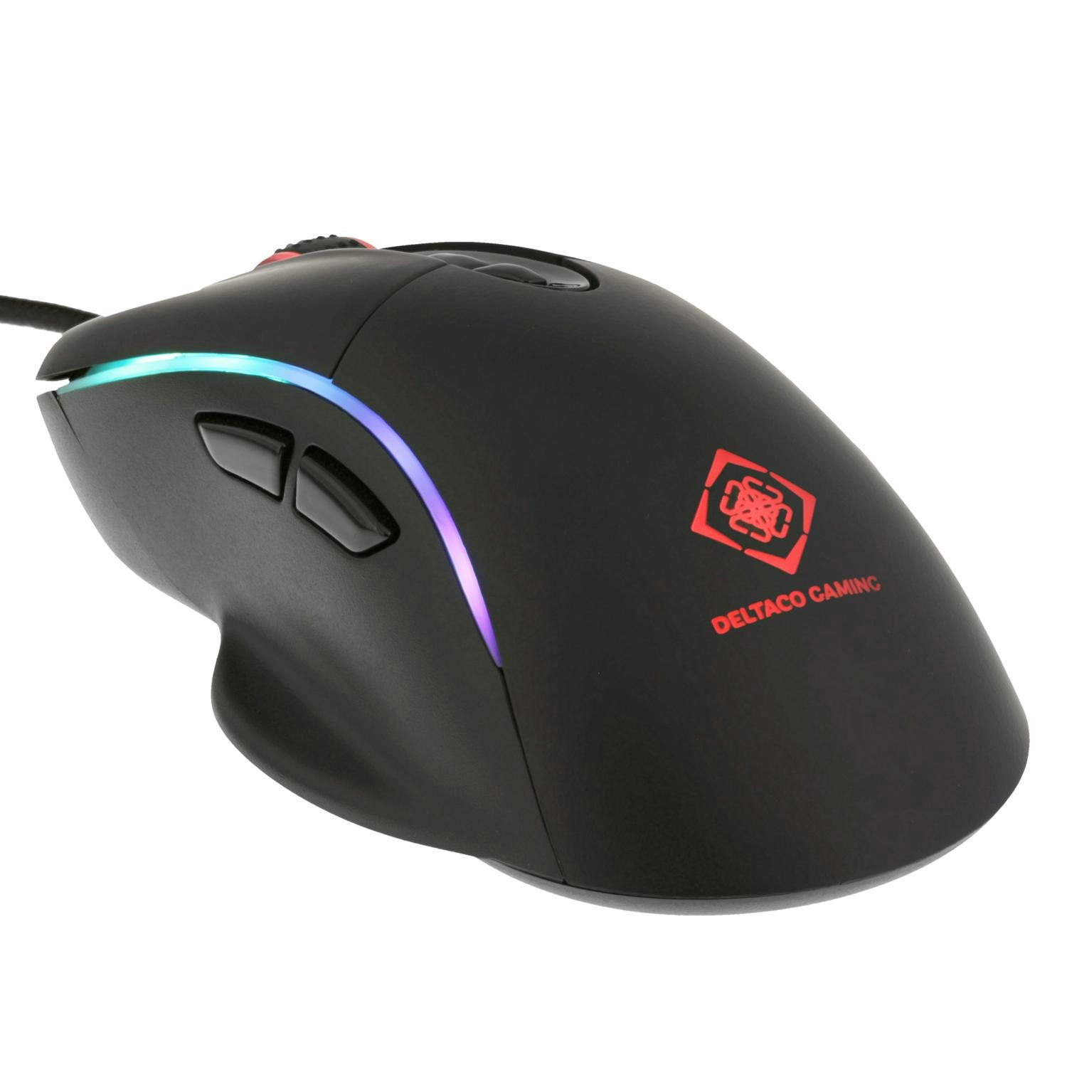 DELTACO GAMING optisk mus, RGB. GAM-019