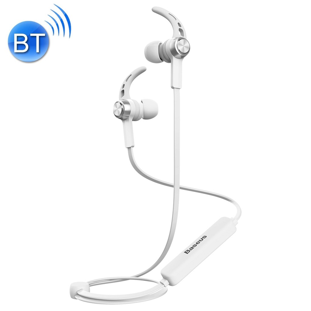 Baseus B11 Licolor magnetiska Bluetooth In-Ear lurar vit