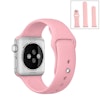 För Apple Watch 42/44mm  silikon Sport klockarmband Rosa