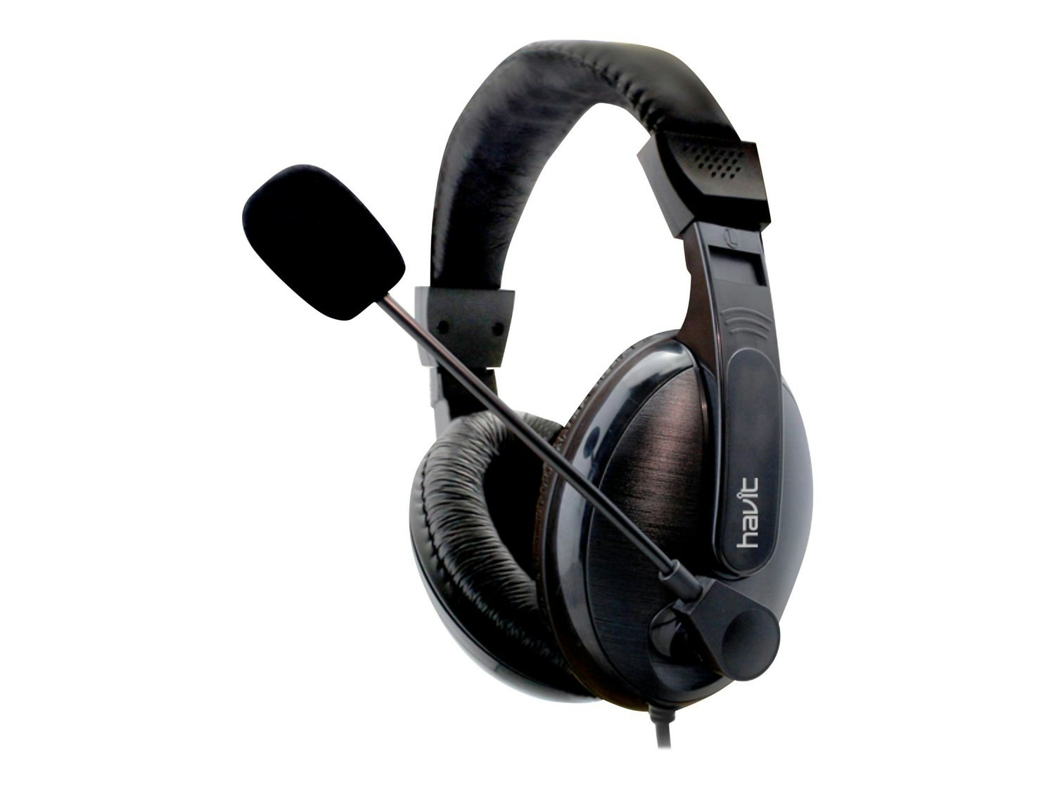 Havit HV-H139D-hörlurar med mikrofon 3,5 mm