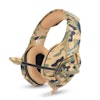 ONIKUMA K1B 3.5mm Stereo gaming headset med Mikrofon camo sand