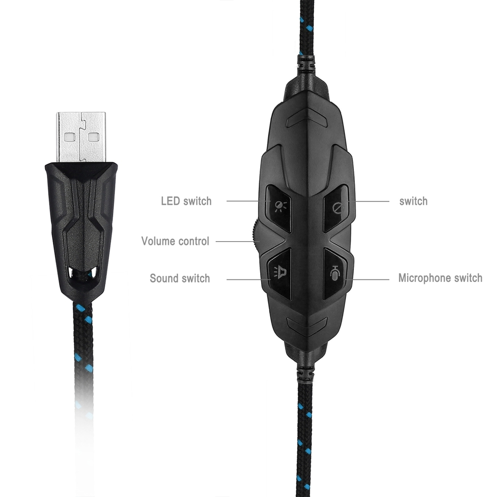 ONIKUMA K2 USB Headset 7.1