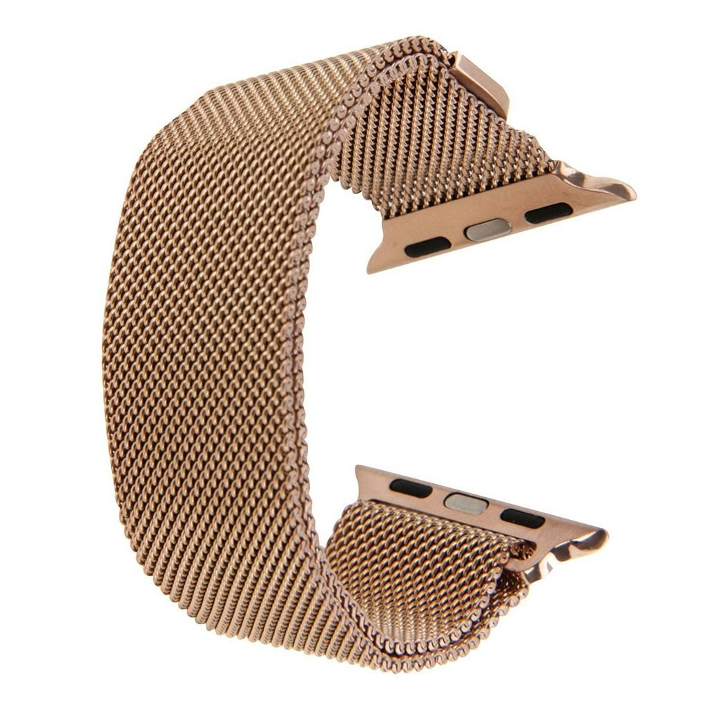 Milanese Loop Magnetic Rostfritt  apple watch armband 38/40mm Guld