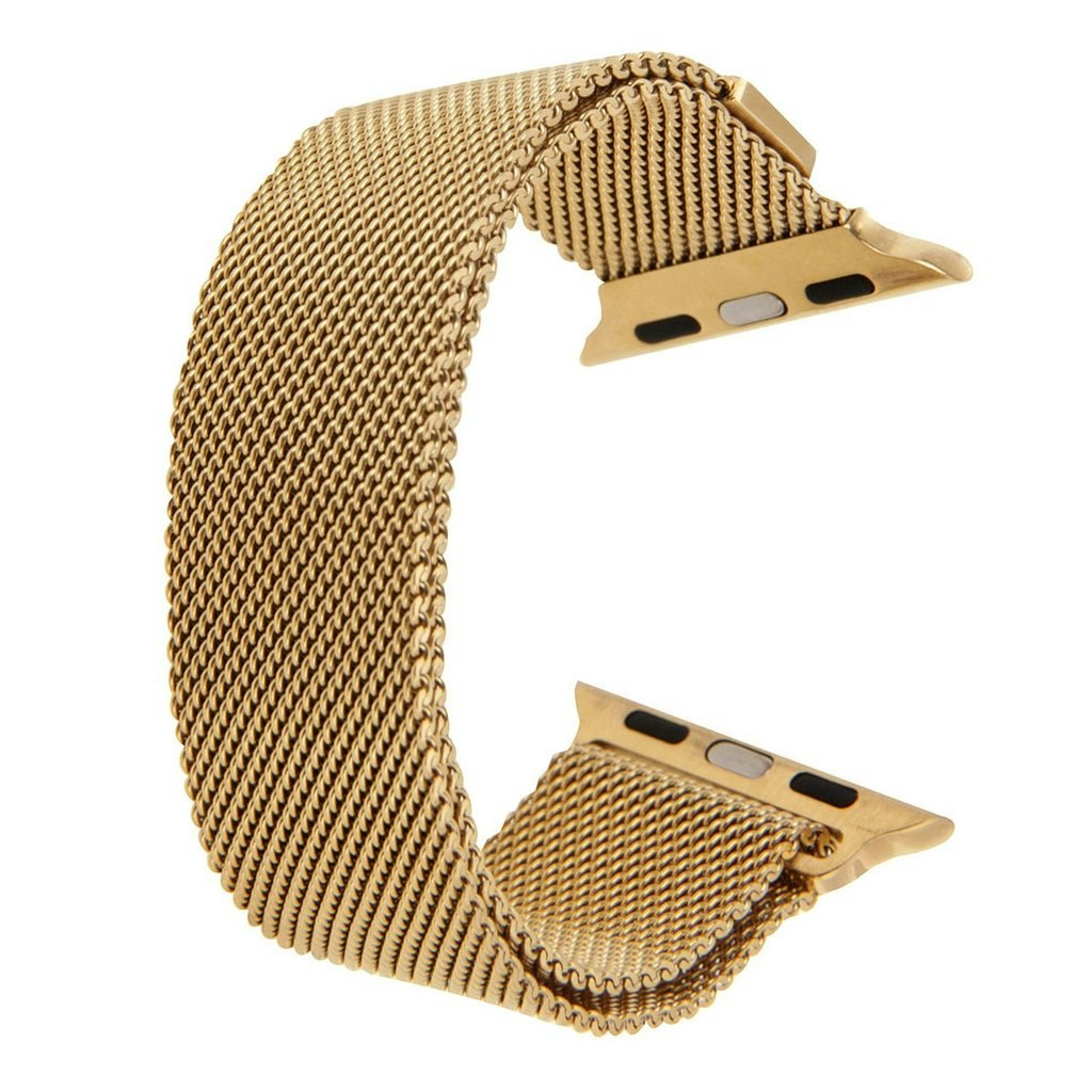 Milanese Loop Magnetic Rostfritt  apple watch armband 38/40mm Guld