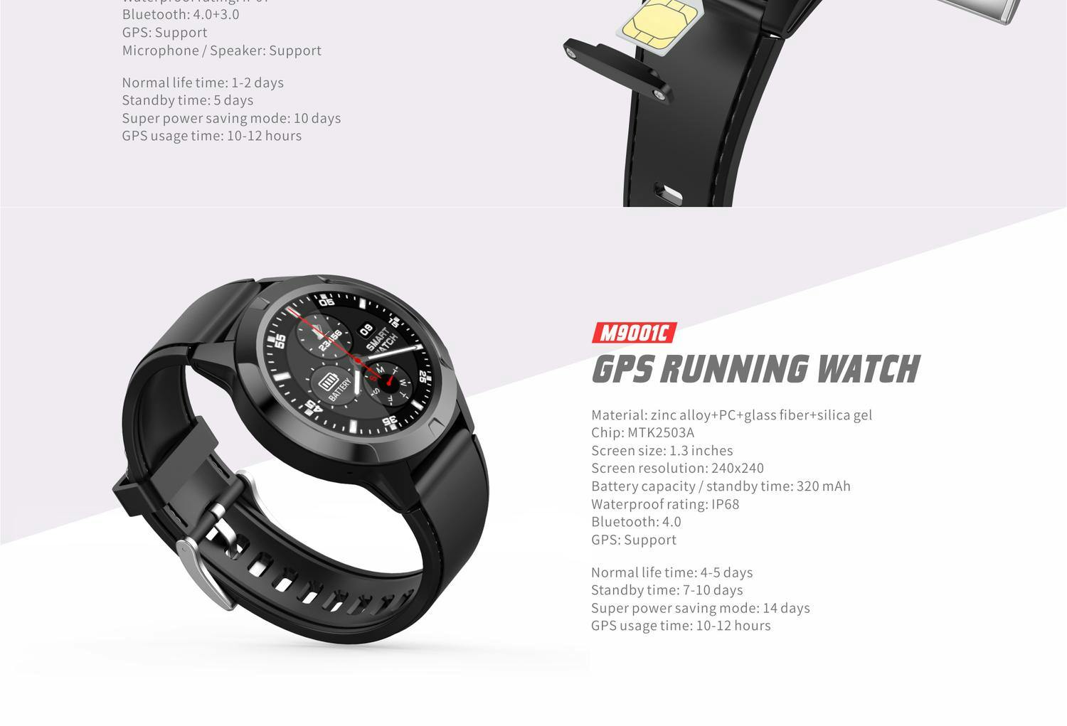 Havit M9001C GPS Smartwatch