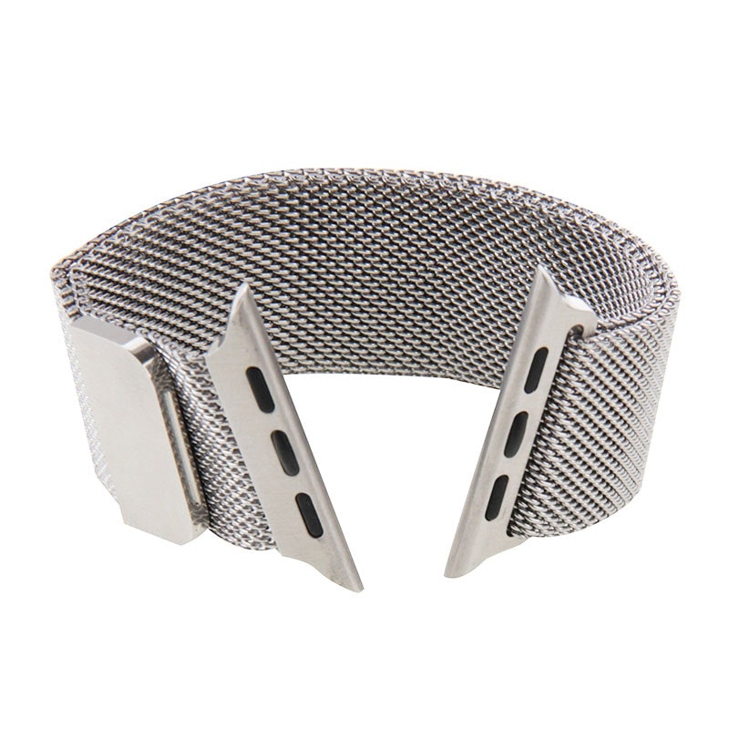 Milanese Loop Magnetic Rostfritt  apple watch armband 38/40 mm Silver