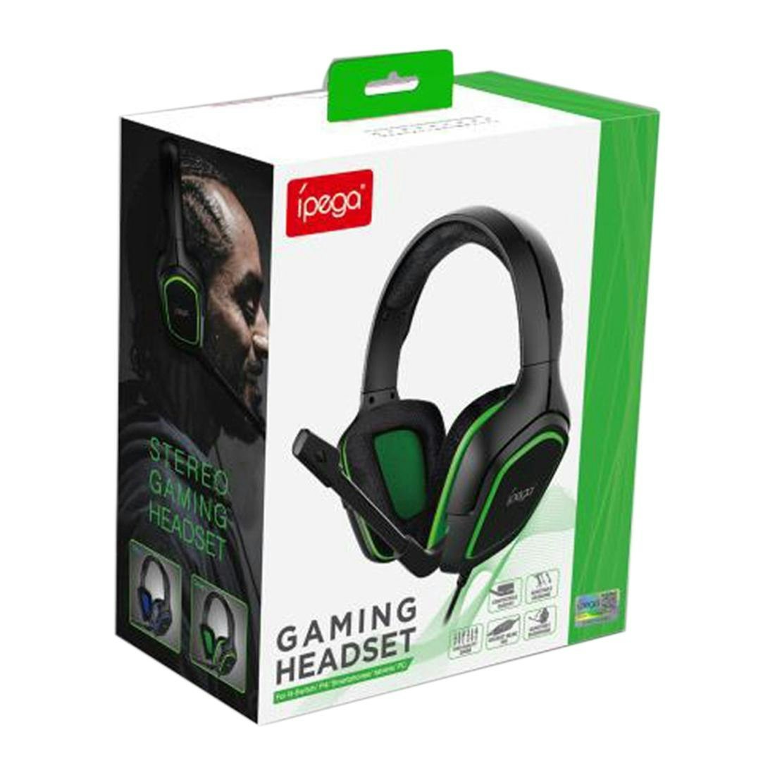 Ipega PG-R006  3.5mm  Gaming Headset grön