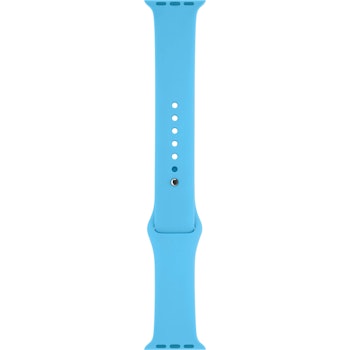 Sportigt silikon klockarmband till Apple watch 42/44 mm. M/L Ljusblå