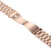 Butterfly Buckle 3 Beads Stainless Steel Apple Watch 42/44 mm Roséguld