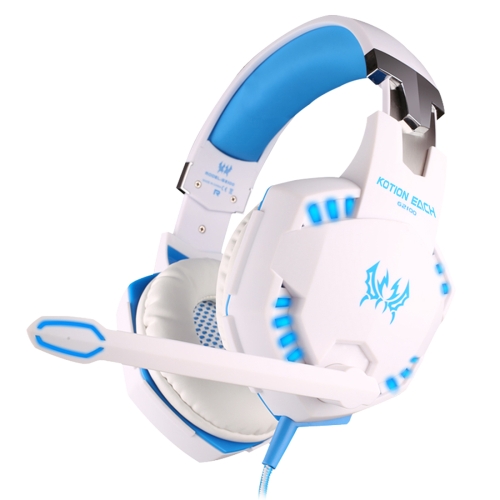 Kotion Each G2100 Gaming Headset Med Vibrationsfunktion blå