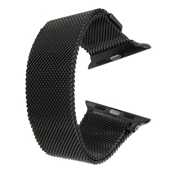 For Apple Watch 42/44mm Milanese Loop armband svart