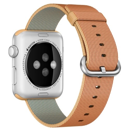 För Apple Watch 42/44mm Woven Nylon Klockarmband