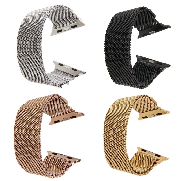 Milanese Loop Magnetic Rostfritt  apple watch armband 38/40mm Guld