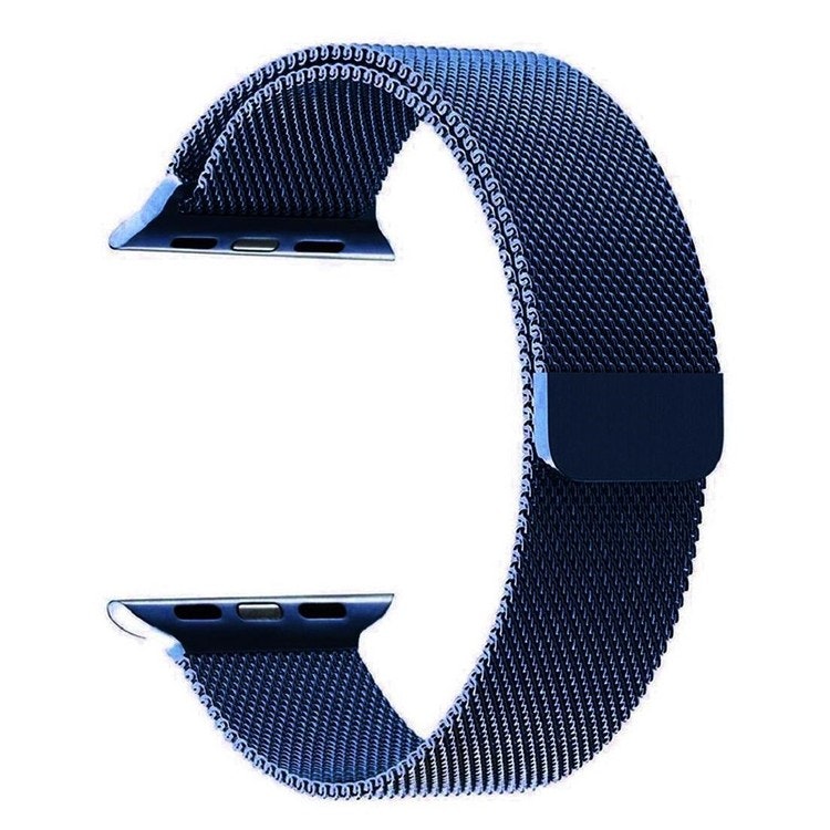 Milanese Loop Magnetic Rostfritt  apple watch armband 38/40mm Blå